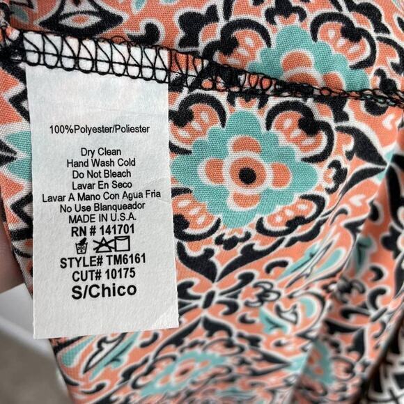 143 Story by Line Up Women's Boho‎ Mosaic Kimono Swimsuit Coverup Size Small - Picture 6 of 7